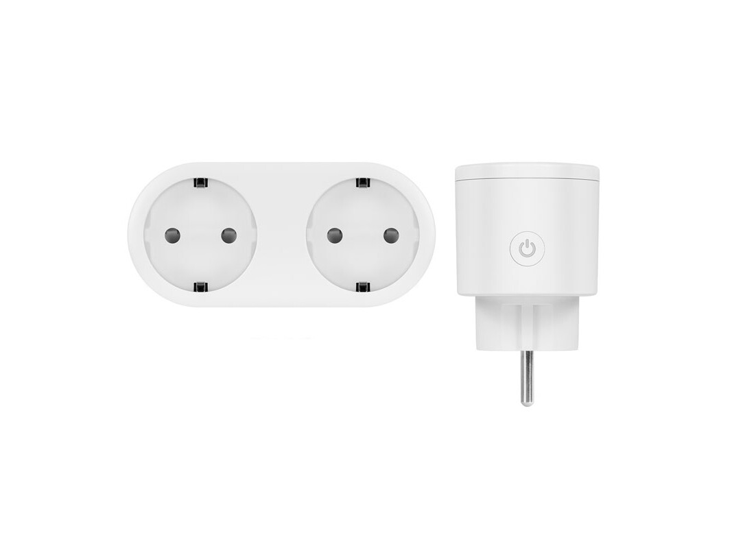 Smart Plug 2 Packs 16A Wi-Fi Enabled with Timer Energy Monitor